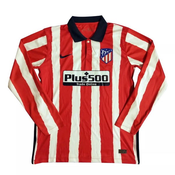 Tailandia Camiseta Atlético De Madrid 1ª ML 2020 2021 Rojo